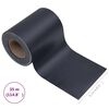 vidaXL Panou de intimitate grădină, gri &icirc;nchis mat, 35 x 0,19 m, PVC