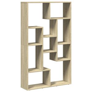 vidaXL Bibliotecă, stejar sonoma, 72x20x120,5 cm, lemn prelucrat