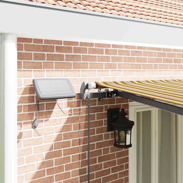 vidaXL Cortina Retractabilă Manual Multicolour 600 &times;300 cm țesătură