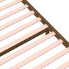 vidaXL Cadru de pat, maro miere, 90x200 cm, lemn masiv de pin