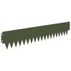 vidaXL Margine pentru gazon 20 buc. 103 x 20 cm metal Verde măsliniu