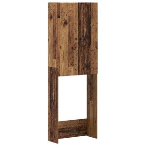 vidaXL Dulap pentru toaletă BREDA Lemn vechi 66 x 25,5 x 190 cm