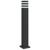 vidaXL Lampă de podea de exterior, negru, 50 cm, aluminiu