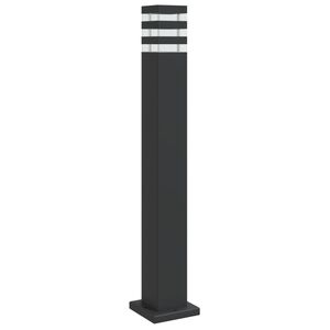 vidaXL Lampă de podea de exterior, negru, 50 cm, aluminiu