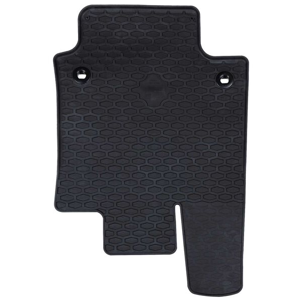 vidaXL Covor pentru mașină 4 pcs Negru Cauciuc