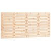 vidaXL Tăblie de pat pentru perete, 126x3x63 cm, lemn masiv de pin