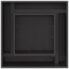 vidaXL Cuptor de foc Negru 80 x 80 x 40 cm Oțel laminat la rece