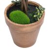 vidaXL Plante artificiale cimișir cu ghiveci, 2 buc. verde 33 cm minge