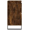 vidaXL Servante, 2 buc., stejar afumat, lemn prelucrat
