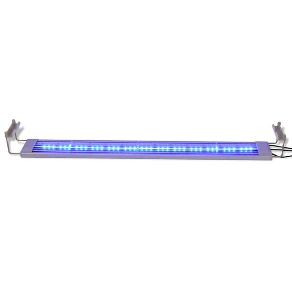 vidaXL Lampă LED de acvariu, aluminiu, 50-60 cm, IP67
