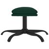 vidaXL Taburet, verde &icirc;nchis, 60x60x36 cm, catifea