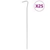 vidaXL Țăruși de cort, 25 buc., 23 cm, &Oslash;3 mm, oțel galvanizat