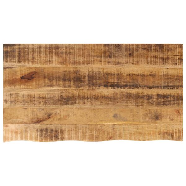 vidaXL Blat de masă margine naturală, 110x60x2,5 cm, lemn masiv mango