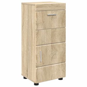 vidaXL Set dulap baie cu sertar TULUM Stejar Sonoma 37 x 31,5 x 82 cm