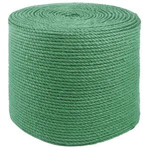 vidaXL Fr&acirc;nghie din Jute Verde 100% jute Tossa