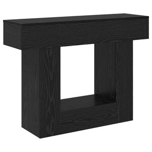 vidaXL Stejar Negru 101 x 30 x 74 cm