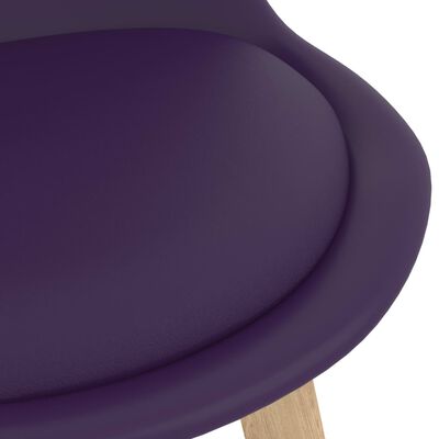 vidaXL Set mobilier de bar, 5 piese, violet