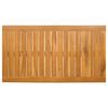 vidaXL Covoraș de baie Simplu Maro 100 x 55 cm lemn