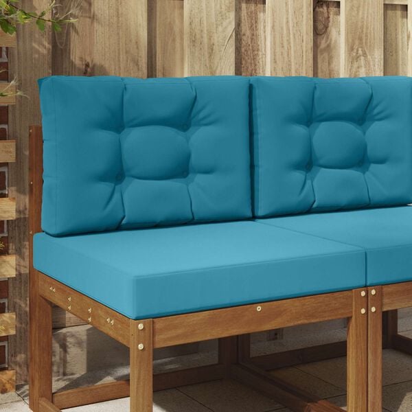 vidaXL Perna pentru canapea de exterior 2 pcs Albastru regal Poliester