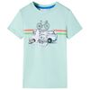 Tricou pentru copii, verde mentă deschis, 104