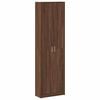 vidaXL Dulap Stejar &icirc;nchis 55 x 25 x 189 cm Lemn prelucrat