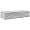 vidaXL Raft de perete cu sertare Gri Sonoma 80x31x17 cm Lemn prelucrat