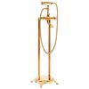 vidaXL Robinet de cadă independent, auriu, 99,5 cm, oțel inoxidabil