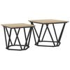 vidaXL Set măsuțe laterale 2 buc. Stejar Sonoma 50 x 50 x 40 cm