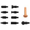 vidaXL Set unelte reparații deformări auto fără vopsea, 10 piese