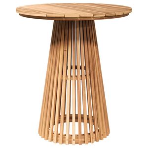 vidaXL Masă laterală Maro 70 x 70 x 75 cm Lemn solid de tec