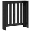 vidaXL Capac pentru radiator Stejar Negru 78 x 20 x 82 cm