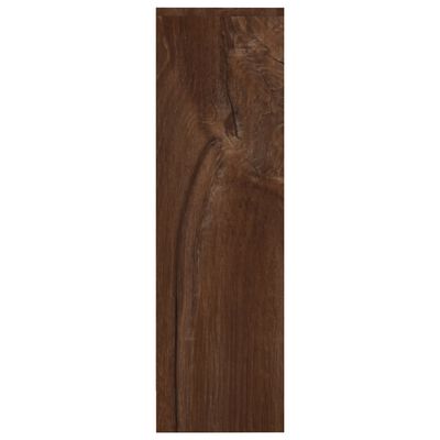 vidaXL Pantofar cu 2 uși, stejar maro, 59x24x74 cm, lemn prelucrat
