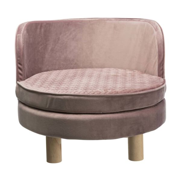 TRIXIE Canapea pentru c&acirc;ini "Livia" roz antichizat, 48x40 cm