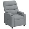 vidaXL Fotoliu recliner Gri deschis 75 x 93 x 102 cm Țesătură