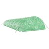 vidaXL Seră cu cadru din oțel, verde, 80 m&sup2;, 16x5x2,3 m