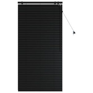 vidaXL Jaluzea venetiană Negru 95 x 160 cm 35 mm