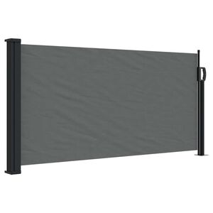 vidaXL Copertină laterală retractabilă antracit 100x500 cm