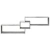 vidaXL Dulap de perete, gri beton, 158x18x53 cm, lemn prelucrat