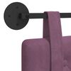 vidaXL Cap de pat suspendat Pe perete Violet 130 x 55 x 5 cm Catifea