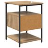 vidaXL Dulap de noapte 2 pcs Stejar Artizanal 40 x 42 x 56 cm