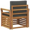 vidaXL Set de canapele de exterior Lemn de acacia solid și poliester
