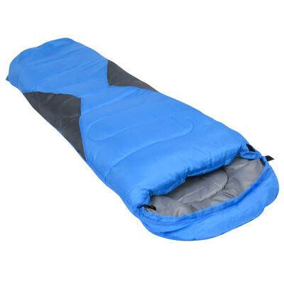 vidaXL Sac de dormit ușor pentru copii tip mumie albastru, 670 g, 10°C