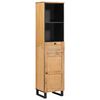 vidaXL Dulap de Baie Maro 38 x 33 x 160 cm Lemn de mango solid