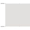 vidaXL Copertină verticală, alb, 60x800 cm, țesătură Oxford