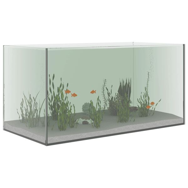 vidaXL Acvariu cu depozitare Transparent 60 x 30 x 30 cm Sticlă