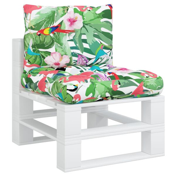 vidaXL Perne pentru paleți, 2 buc., multicolor, țesătură oxford