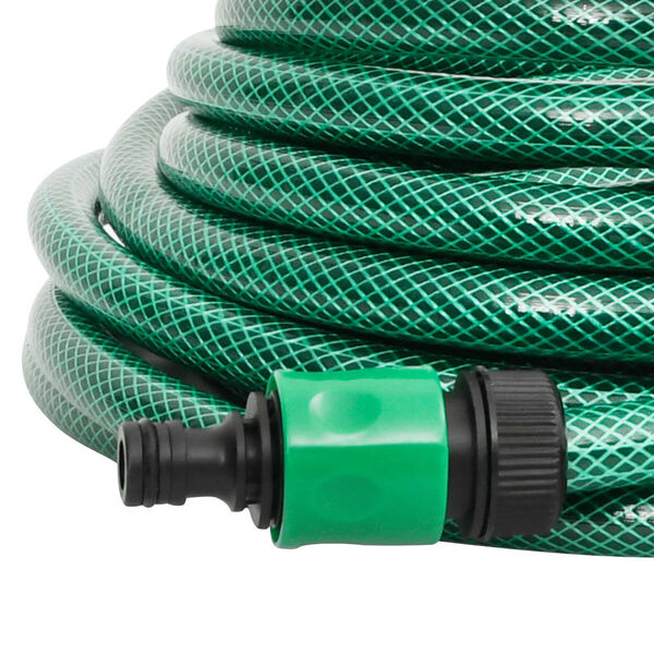 vidaXL Furtun de piscină, verde, 100 m, PVC