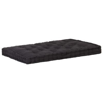 vidaXL Perne de canapea din paleți, 2 buc., negru, bumbac