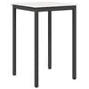 vidaXL Masă de bar Alb 70 x 70 x 105 cm Lemn de pin masiv