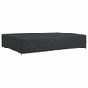 vidaXL Husă pentru mobilă Simplu Negru 350 x 260 x 90 cm 600D
